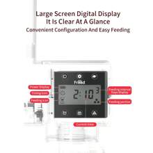 Alimentatore automatico per acquario, alimentatore per acquario intelligente con controllo digitale del tempo per l'alimentazione dei pesci in acquario
