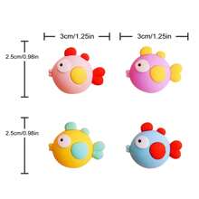 12 Pcs Under The Sea Cake Decoration Ocean Cake Topper Under The Sea Party Supplies Devil Fish, Octopus, Seahorse Cake Decor Under The Sea Theme Birthday Creatuive Party