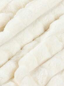 Kit Of 2 Cushion Covers 45cmx45cm Velvety In Soft Decorative Plush With Zipper - Marfil - Ver 4