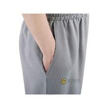 Chef Works Pantalones De Chef Tradicionales Para Hombre - Negro - Ver 4