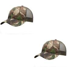 Camouflage Mesh Baseball Cap Outdoor Tactical Breathable Hat For Hiking Hunting