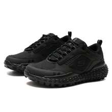 Skechers Strap Sports Shoes Casual Shoes Cushioning Breathable Men's Shoes Daily Travel Shoes 51715-BBK