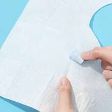 Miniso Travel Essential Disposable Toilet Seat Covers 10 Pieces Pack,7.87*7.09inch(1PC) - White - View 3