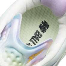 XTEP Men's Lightweight And Breathable Sports Shoes, Casual Shoes, Competition Shoes, Durable Basketball Shoes, 877319120001 Foam Green/Sail White/Technological Light Purple - Foam Green/Sail White/Tech Lilac - View 6