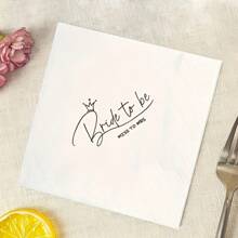 20 件/40 件/60 件，新娘双层一次性婚礼派对纸巾适用于婚礼、订婚派对、新娘送礼会、周年纪念、情人节、餐桌装饰 - 彩色 - 查看 3