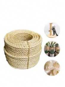 Sisal Rope 5mm-6mm-8mm-10mm Roll 15M - 30M - 45M Crafts Cat Scratcher. - 6mm - View 3