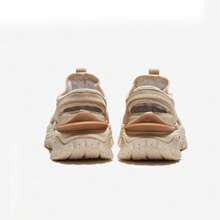CAMEL CROWN Herren Sandalen, outdoor Sandalen mit dicker rutschfester Sohle, Wade bequeme lässige atmungsaktive Sportssandalen