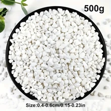 100g/500g Polished Crystal Pebble, 0.15-0.23inch Asymmetrical Decorative Aquarium Gravel, Suitable For Fish Tank, Plant Home Decor And DIY Vase Filler