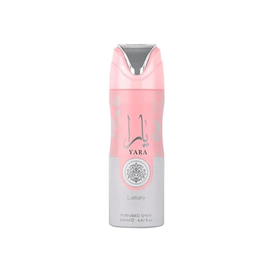 Lattafa Yara Perfumed Deodorant Spray For Unisex, 6.67 Ounce - Hồng - Xem 1