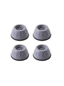 Washing Machine Non-Slip Shock Absorbing Pads, Anti-Vibration Noise Reduction Mats For Heightening, Moisture Prevention And Shockproofing, Shock And Noise-Proof Washing Machine Support, Noise Reducing And Anti Slip Anti Vibration Rubber Washing Machine Feet Pads, Anti-Walk Dryer Washer Vibration Pads, Washing Machine Stabilizer