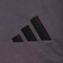 Adidas 2025 男士 M 3S SJ 10 SHO 针织短裤 JE6412 - 深灰色 - 查看 3