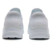 Skechers 休闲缓震透气女士步行鞋，日常旅行运动鞋 150125-WHT - 白色 - 查看 5