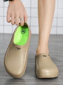 W Chef Shoes For Both Men And Women, Anti Slip And Waterproof, Kitchen Specific Oil Resistant Shoes, Wear-Resistant, Hotel Kitchen, Food Factory, Hospital Work Shoes