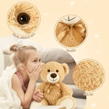 Osos de peluche al por mayor, osos de peluche pequeños al por mayor, paquete de osos de peluche de felpa para decoraciones de baby shower y bodas, y centros de mesa para niños - Multicolor - Ver 8