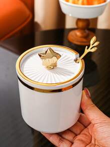 1set/1pc Plastic Home/Restaurant/Kitchen Storage Jar Seasoning Bottle, Decoration For Salt, Sugar, Spice, Chili Powder, Suitable For Outdoor, Wedding, Party, Gift, Birthday