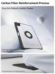 磁吸式保护壳，兼容 iPad 第十代（10.9 英寸）、iPad Air 11 英寸、iPad Pro 2（2024 年款）、iPad Air 4/5（10.9 英寸）、iPad Pro 11 英寸、12.9 英寸；磁吸式保护壳，兼容 iPad Mini 6（10.2 英寸）、第九代、第八代、第七代；720° 可旋转可拆卸后盖 - 黑色 - 查看 5