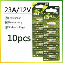 5-15 Stücke Trocken-Batterie 23A Alkaline Batterie E23A A23 23GA A23S GP23A V23GA MS21 LRV08 für Türklingel, Fernbedienung, Elektrisches Spielzeug
