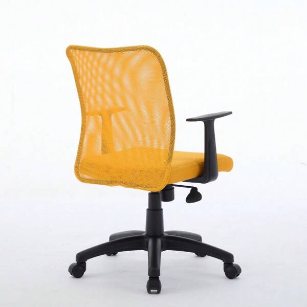 Ergonomic Mesh Minimalist Office Chair On Wheels - Ideal Desk Chair For Home And Workplace Comfort