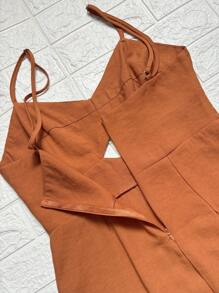 Short Dress Marrante Faminina - Caramelo2 - View 3