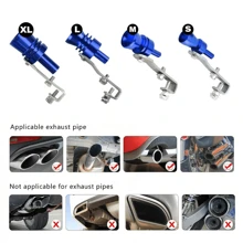 Car Turbo Whistle, Available In Blue Color S/M/L/XL, Turbo Whistle Exhaust Pipe Sound Maker, Small Size Suitable For 1-1.6L Displacement, Turbo Whistle Exhaust Pipe Sound Maker Suitable For 1.6-2.0L Displacement - Multicolor - View 8