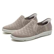 Skechers ACTIVE 系列緩衝透氣休閒鞋，日常旅行鞋，100426-BLK 女款走路鞋 - 灰褐色 - 查看 3