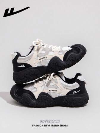  1 双 WARRIOR 女式低帮登山鞋、滑板运动鞋、休闲户外平底鞋、夏季透气一脚蹬鞋、百搭轻便滑板风格运动鞋、时尚舒适帆布运动鞋、厚底帆布运动鞋、街头风格运动鞋、低帮轻便软底运动鞋