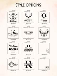 Customized 6oz Black Flask, Engraved Flask, Gift For Him, Engraved Men Gift, Groomsmen Gifts, Gift For Groom, Best Dad Gift, Wedding Party Favors - Black - View 7