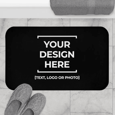 Alfombra de baño personalizada, alfombra de baño con foto personalizada, alfombra de baño con texto, decoración de baño, felpudo personalizado, alfombra de baño con imagen, alfombra de baño con iniciales de nombre, decoración de otoño, de vuelta a la escuela