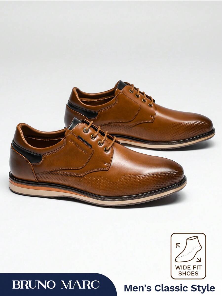 Men's Wide Fit Casual Dress Shoes | SHEIN USA