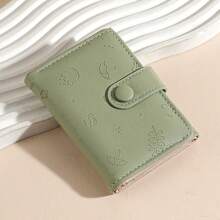 Cartoon Umbrella Pattern Wallet, Short Bifold Large Capacity Coin Purse, Multi-Function Coin Pouch - Multiple Colors Available For Women Wallet Mini Wallet Purse Wallet Small Wallet Cute Wallet Coin Wallet Travel Essential Summer - Multicolor - View 8