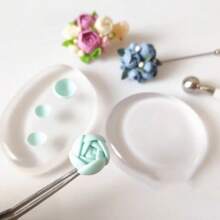 Double Design Polymer Clay Rolling Pin Wooden Roller For Diamond Picture Rhinestone Embroidery Craft Clay Ceramic Pottery DIY Tool - Double Roller - View 7