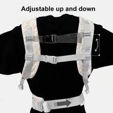 1pc Multi-Function 4-In-1 Baby Carrier, Adjustable Comfortable Front And Back, Portable All-Season Use, Handy Babywearing Tool For Moms - 1-pack Baby Carrier - View 6