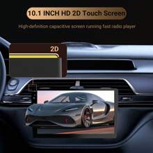 Haudio 4+64G Double Din 10.1 Inch 8 Core Auto Car Stereo Radio 1280P With Wireless Carplay Android Auto , Compatible With Android 13, GPS Navigation/HD Backup Camera/Bluetooth 5.0/FM SWC Car Audio Receiver
