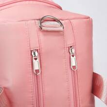 1PC Sports Fitness Bag For Women, Wet And Dry Separation, Swimming Training Bag, Short-Distance Travel Luggage Bag, Handbag, Men's Bag, Shoulder Travel Bag, Yoga Bag, Clothing Storage Bag, Large Capacity, Independent Shoe Compartment, Solid Color, Simple And Versatile Leisure Bag, Mommy Outing Bag, Maternity Bag