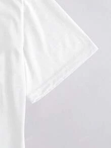 T-shirt imprimé chrétien pour Pâques, tenue d'été confortable et ample