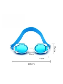 1 pieza Gafas de natación impermeables de silicona para verano, playa, vacaciones, exterior y viajes - Multicolor - Ver 2