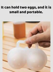 1pc Portable Egg Storage Box, For Easter Day, Egg Storage Trays - Multicolor - View 6