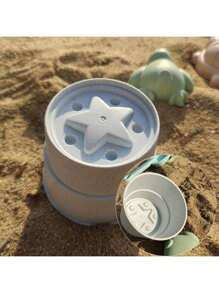 11 件沙滩玩具套装 - 有趣的莫兰迪色组合 - 适合儿童的完美户外玩具！沙、儿童沙滩、户外沙滩玩具、儿童帐篷、沙滩玩具、沙滩、沙滩玩具、儿童沙滩用品、沙滩桶沙、水上玩具 - 彩色 - 查看 5