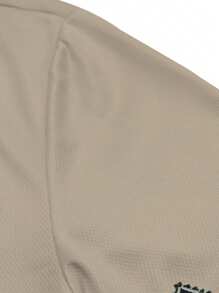 1pc Men's Summer Crew Neck Short Sleeve T-Shirt, Print, Casual Henley Tee