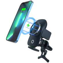 Magsafe Magnetic Dual-Mode Mobile Phone Bracket Car Wireless Charger For IPhone Car Accessories Phone Holder