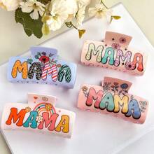 Kẹp tóc hình móng vuốt dễ thương Y2k - Thiết kế bảng chữ cái cổ điển & Họa tiết hoạt hình Hoa, Cây và Mẹ Phụ kiện tóc cho phụ nữ, Quà tặng Ngày của Mẹ Kẹp tóc Kẹp tóc Kẹp tóc Kẹp tóc Kẹp tóc Kẹp tóc Kẹp tóc kẹp tóc kẹp tóc kẹp tóc kẹp tóc mùa thu đông cho trang phục đi nghỉ cho phụ nữ - Nhiều màu - Xem 2