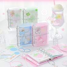 剪贴簿用品套装、适用于 Bullet Junk Journal 的美观剪贴簿套装、文具、M5 网格笔记本、DIY 日记本用品、青少年女孩生日手工礼物、学校用品、返校 - 查看 2
