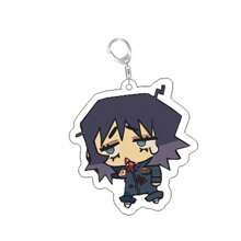 Llavero de juego de terror Chidas, llavero de Mouthwash Jimmy Curly Anya Sallyface, accesorio de bolso, joyería para fanáticos de los videojuegos, accesorios para automóvil, accesorio de bolso, llavero con letra escolar, gótico lindo, accesorios Y2k de Halloween, ideas de regalo del Día del Maestro, Navidad, accesorios de bolso, cordones con portaidentificaciones, accesorios de automóvil, encantos de bolso