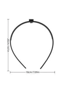 1pc Graduation Cap Adjuster (Graduation Cap Not Included) - Keeps Hair Style Perfect, Non-Slip And Stable Accessories, Graduation Party Supplies - Graduation Ceremony Fixer For PhD/Master/Bachelor's Caps - View 4