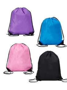 Personalized Nylon Drawstring Pocket, Can Be Printed With Name, Text Or Logo, Custom Backpack For Event Planners. This Bag Is Suitable For Daily Use By Boy And Girl, Suitable For Going Out, Exercise, Travel, Shopping, Beach And Other Occasions. - Drawstring Bag Backpack - View 10