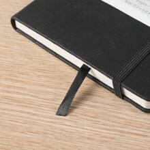 2pcs A5 Dotted Notebook, 80 Pages, 100gsm Ivory White Paper, Cloth Cover, Planner Diary, Student Stationery, Back To School Essential - Two-book Set - View 8