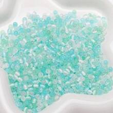 300-2700 件猫眼珠、4 毫米种子珠、用于珠宝制作的玻璃珠、多种颜色、圆珠 DIY 工艺珠套件、串珠和珠宝制作 - 友谊手链配件