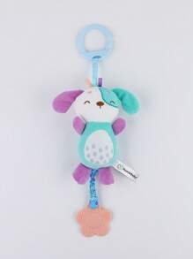 Cute Animal Fabric Soft Plush Hanging Ornaments, Car Hanging, Bed Hanging, Makes Baby Sounds, Baby Toy, Baby Safe Teether Chime, Multiple Options