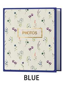 6 英寸相册可容纳 200 张照片，带插页的简约剪贴簿，家庭相册，情侣回忆录，适合家庭、情侣和活动，是复活节、万圣节和感恩节的完美礼物 - 彩色 - 查看 12