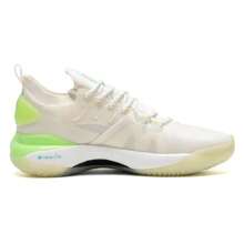 XTEP 男鞋 輕便運動鞋 腳感輕盈 JLIN2-SE休閒鞋比賽實戰耐磨籃球鞋 877219120027帆白/幽靈綠